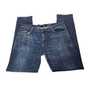 7 For All Mankind Foolproof Denim Mens 40 40x34‎ Slimmy Blue Jeans